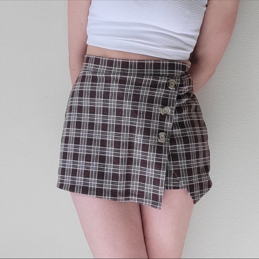 Altar’d State Plaid Skort - Picture 11 of 12